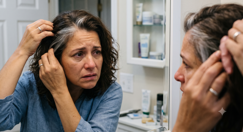  gray and graying hair care