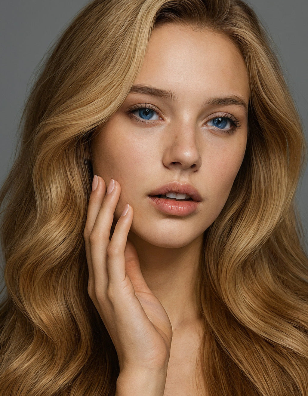 Model showing fuller-looking hair supported by MD Follicle Activator