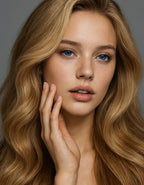 Model showing fuller-looking hair supported by MD Follicle Activator