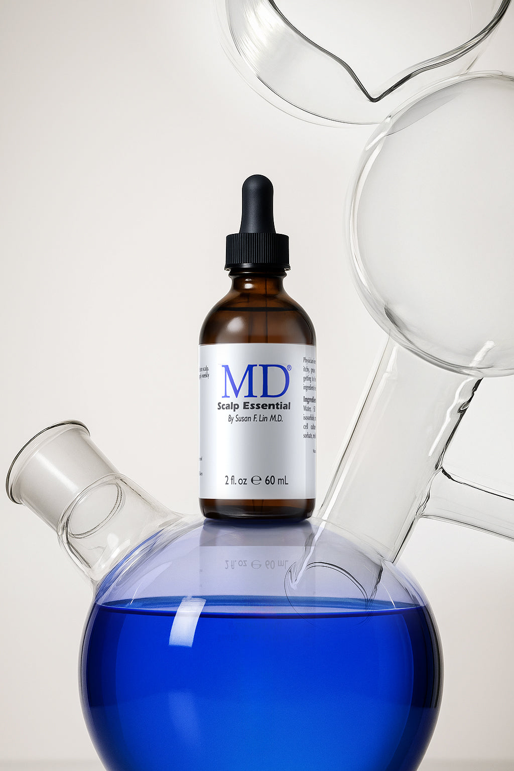 Scalp preparation science behind the MD Healthy Scalp Bundle — mandelic acid and caffeine