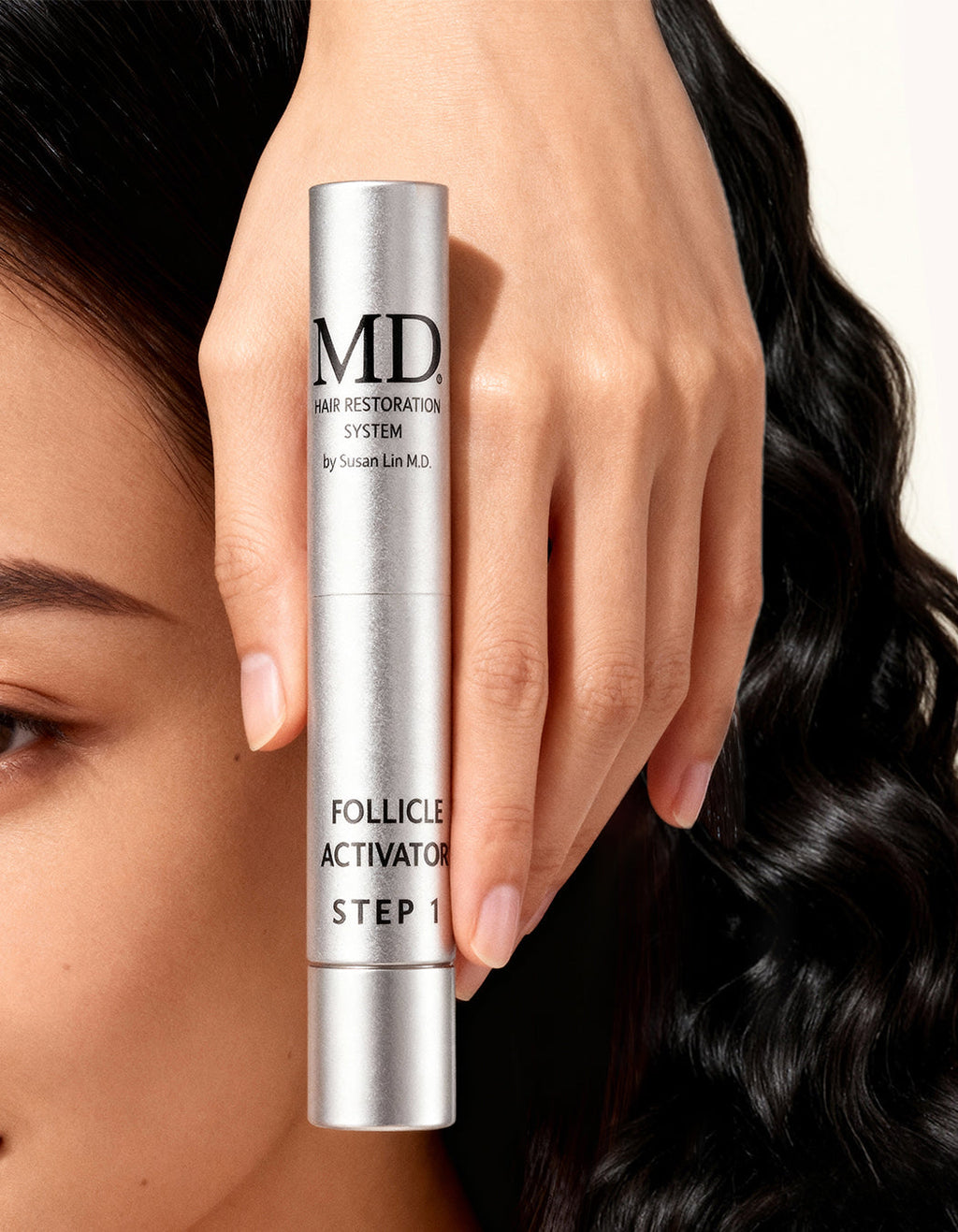 Drug-free hair regrowth support — MD Follicle Activator serum without minoxidil