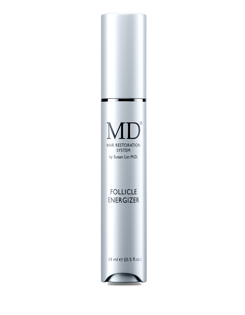 MD Follicle Energizer 14 ml scalp serum with precision brush applicator for thinning areas