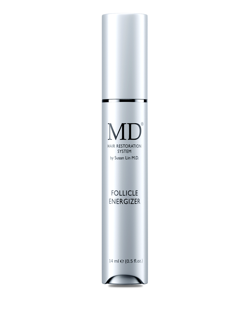 MD Follicle Energizer 14 ml scalp serum with precision brush applicator for thinning areas