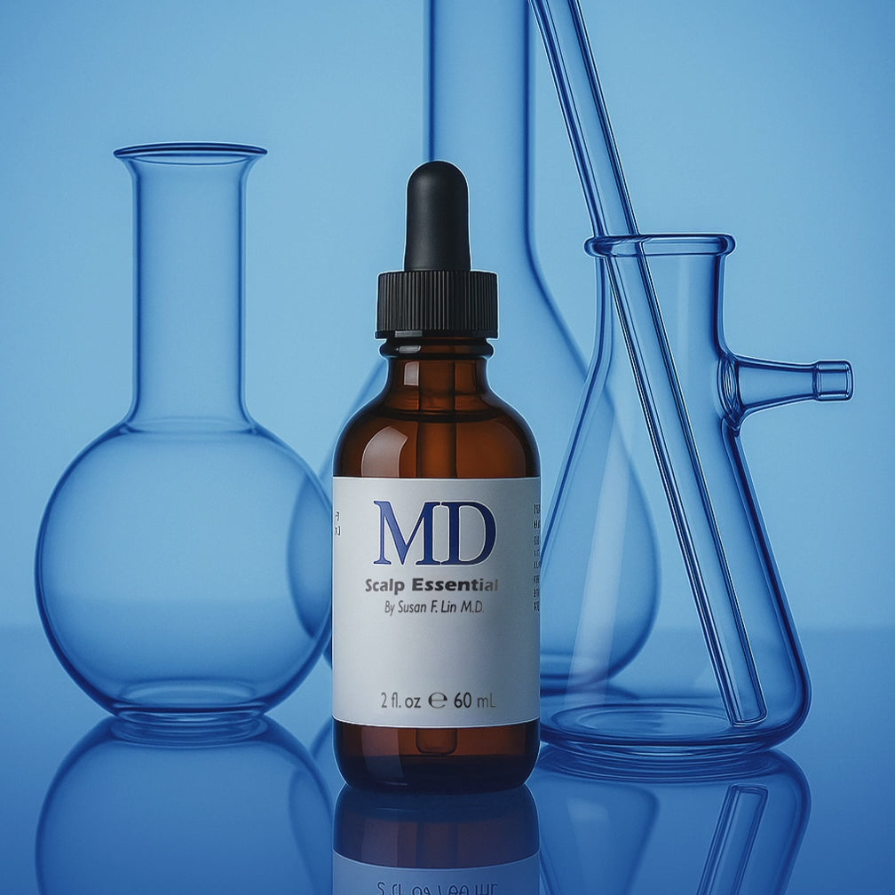 MD Scalp Essential product video — lightweight serum for itch, flakes and scalp buildup