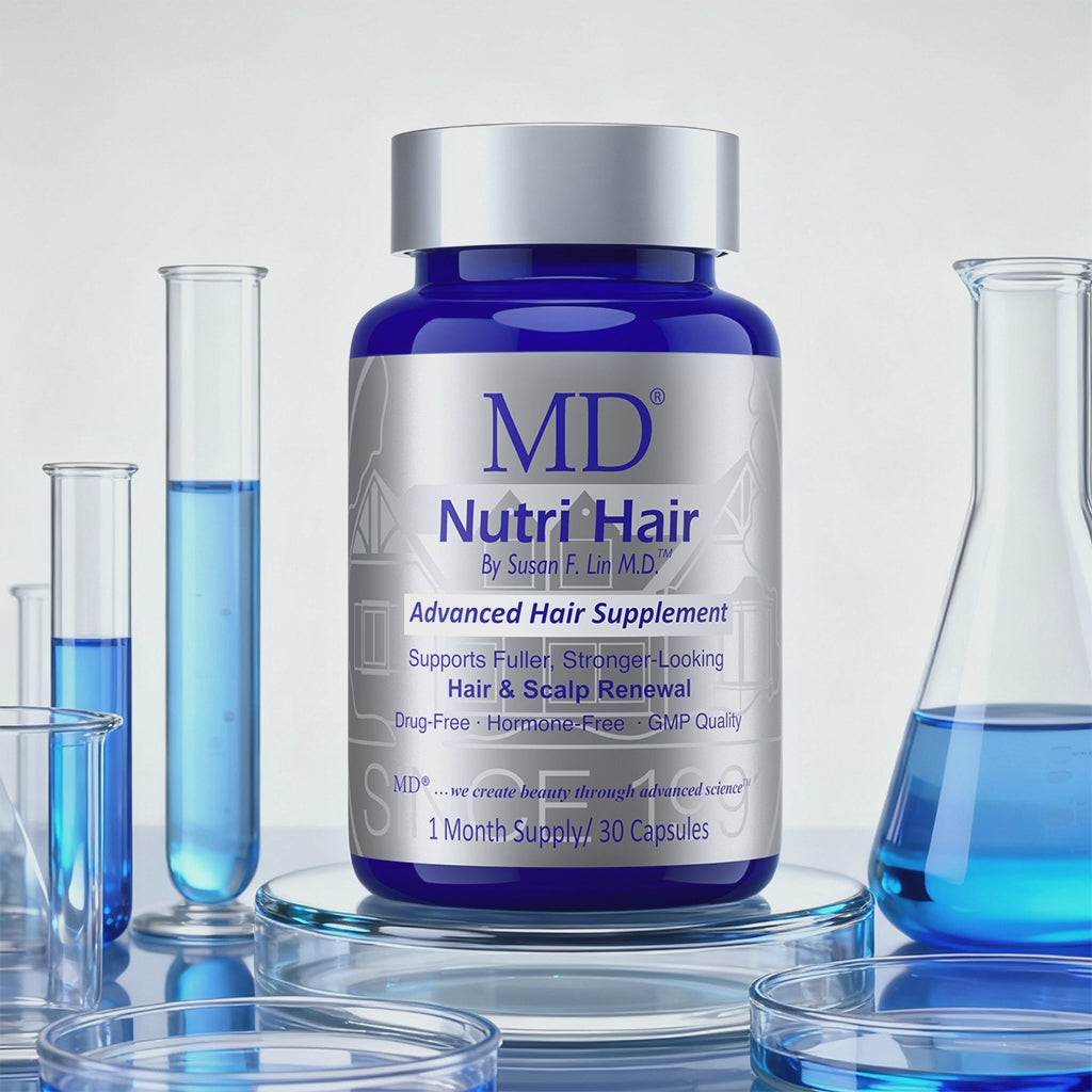 MD Healthy Scalp Bundle product video — MD Scalp Essential paired with MD Nutri Hair